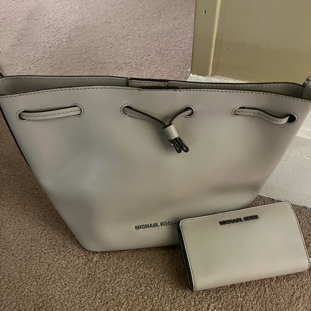 Michael Kors purse and wallet